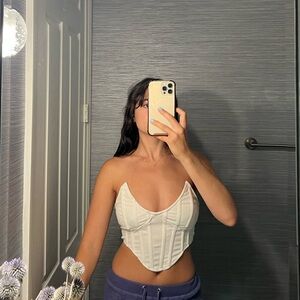 Missguided Corset Crop Top